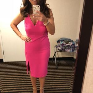 Gorgeous pink Bodycon Midi dress
